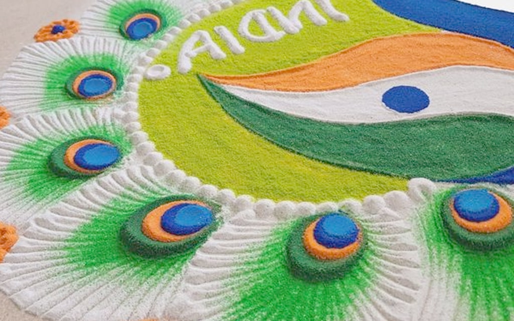 Independence Day Rangoli Designs