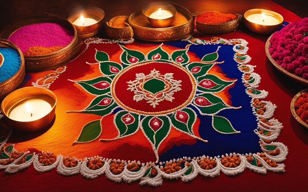 Colorful Rangoli Designs for Diwali