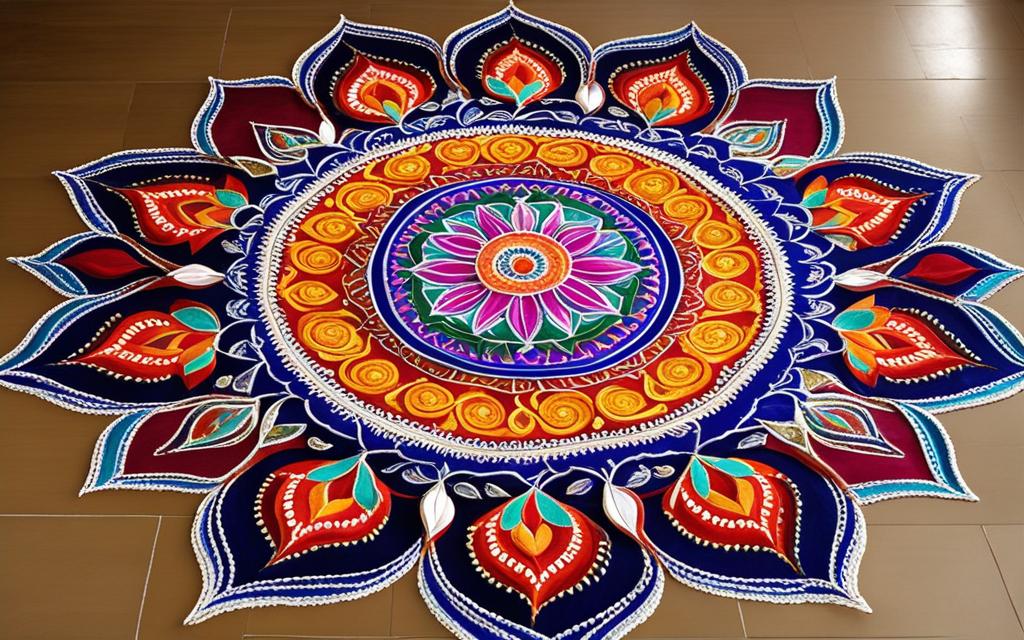 Unique Rangoli Designs for Diwali